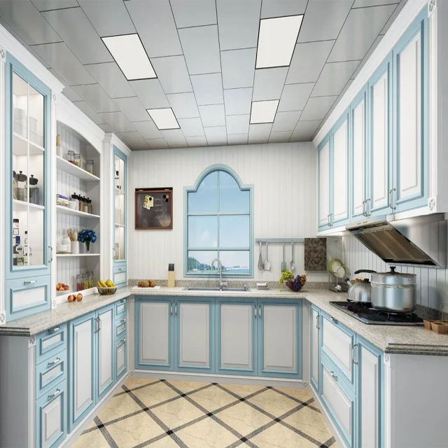 New Modern Style Kitchen Furniture  Modular Customized Kitchen Cabinet