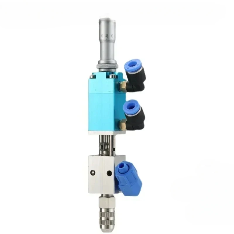 

Fixed point 21 top needle single liquid valve glue ink alcohol dispensing machine pneumatic glue valve- pressure bucket