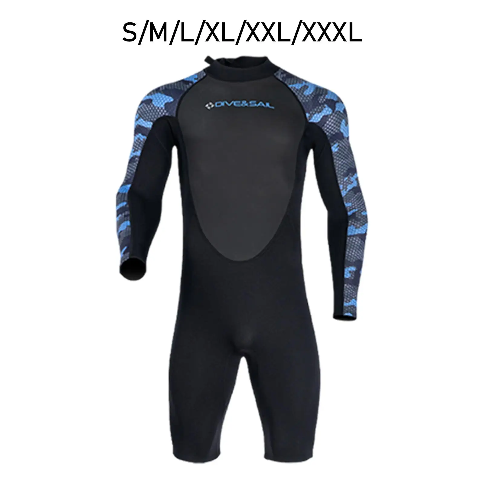 Traje de baño de 2mm para hombre, bañador corto, traje de buceo para el agua