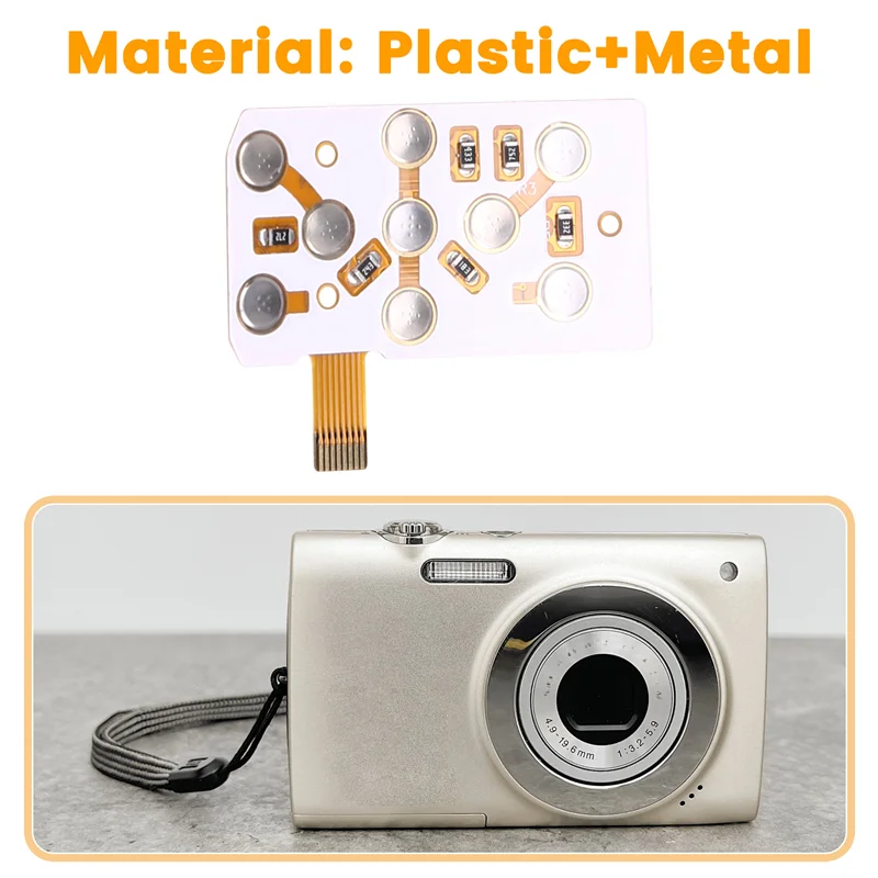 

A29F-New 5PCS For Nikon Coolpix S2500 S2550 Keypad Key Button Flex Cable Board Digital Camera Repair Part