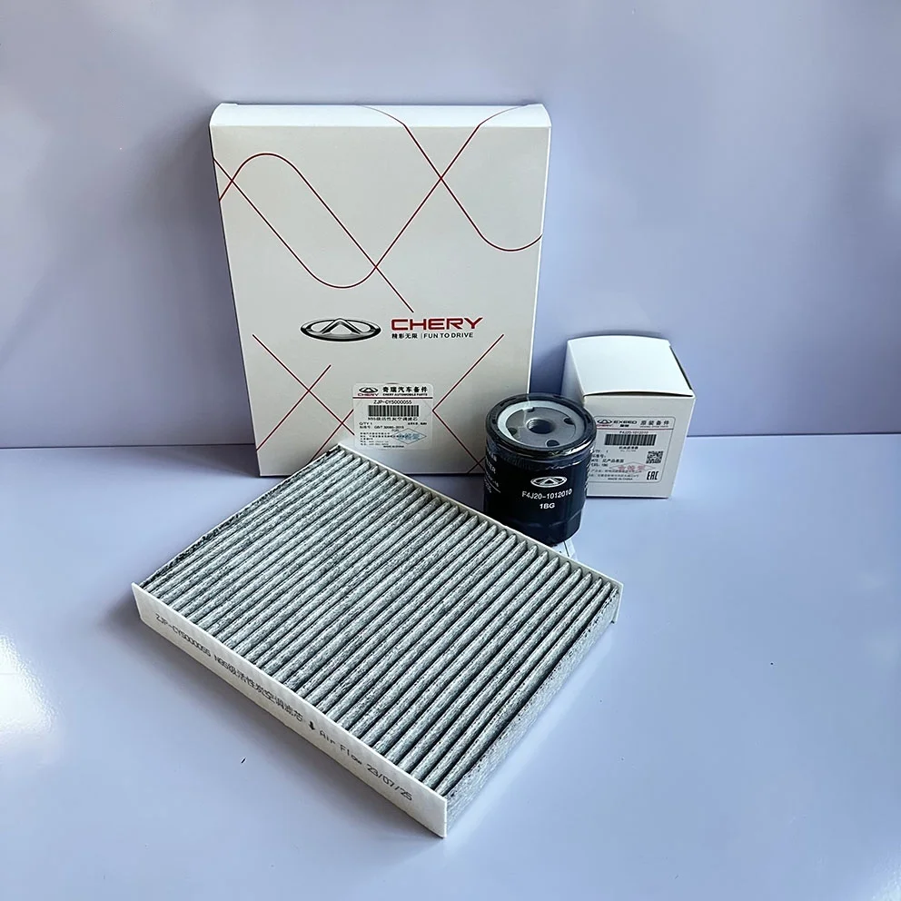 Filters Set For Chery Tiggo 8 PRO PLUS Engine 2.0T Air Filter Oil Filter Cabin Filter set for Chery Tiggo 8 PRO PLUS Engine 2.0T