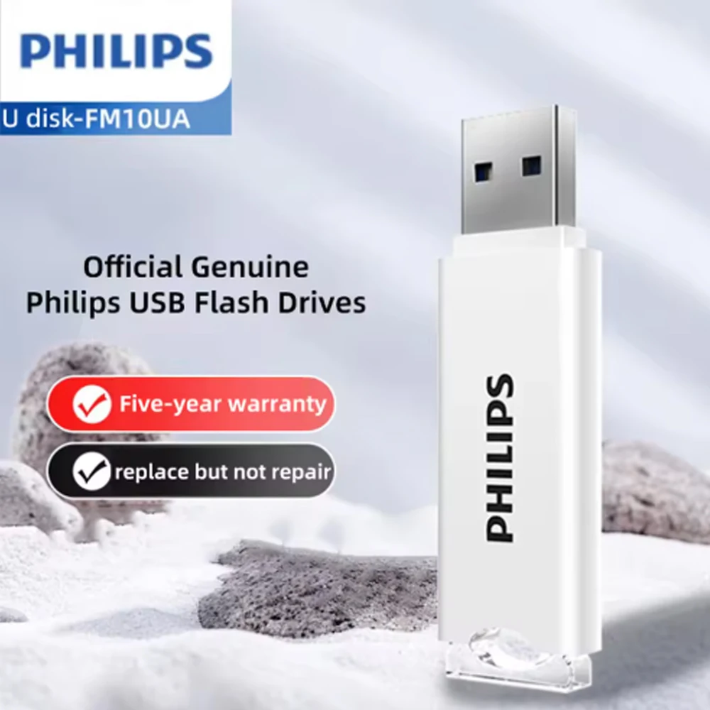 Philips High Speed Flash Drive 2.0 128G 64GB Pen Drive Memory Stick U Disk Speichererweiterung für Fotos, Videos 32G 16G
