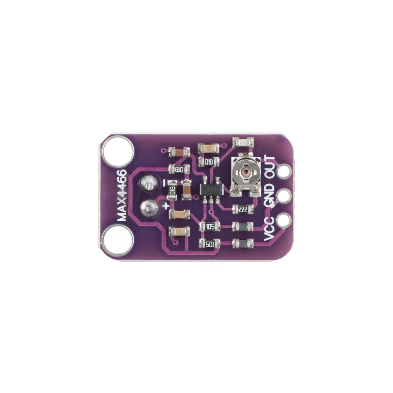 MAX4466 Sound Sensor Module MAX4466 Microphone Preamplifier
