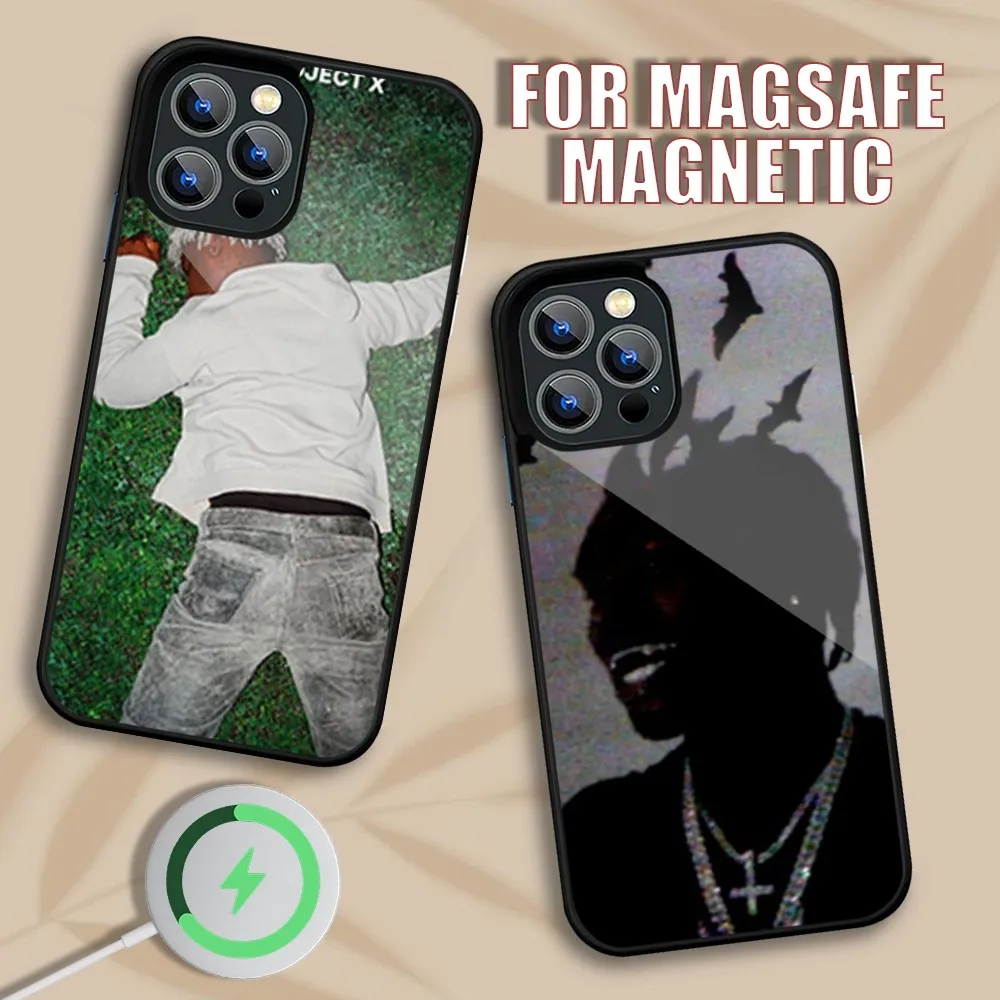 Narcissist Opium Carti Ken Carson Phone Case For iPhone 15 14 13 12 11 Pro Max Plus Magsafe Magnetic Wireless Charging Cover