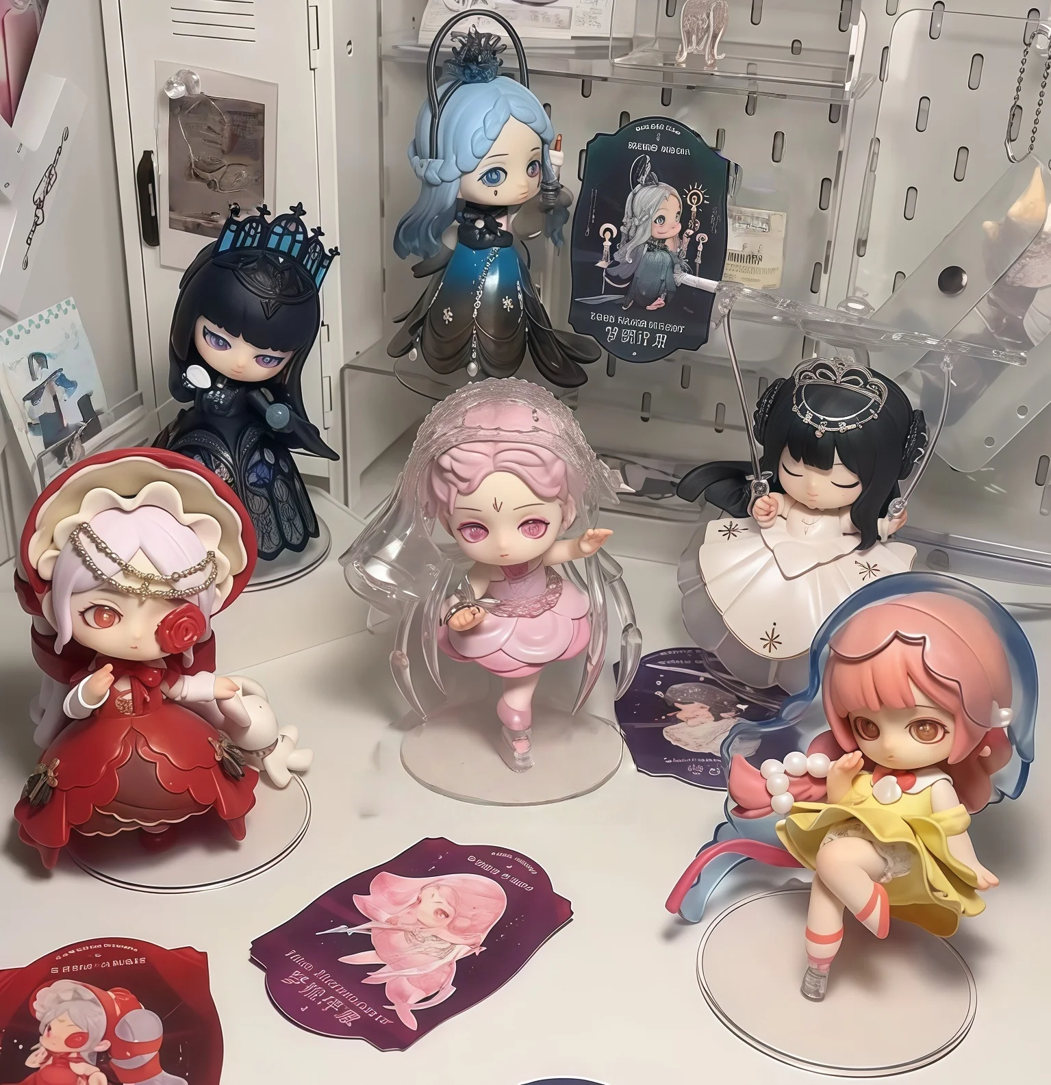 

Dear Nikki Warm Dream Weaving Prologue Series Blind Box Cute Figurine Doll Fashion Trend Desktop Ornament Surprise Birthday Gift