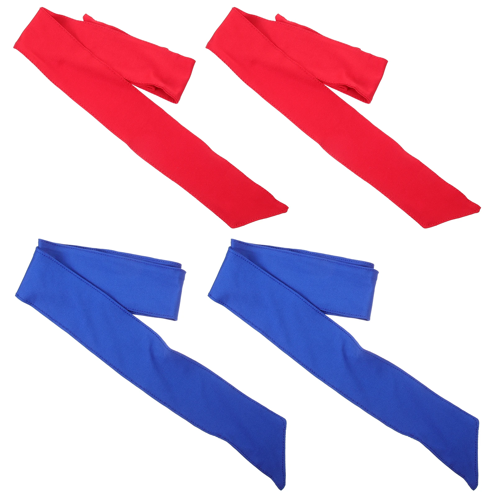 

4pcs Sport Sweatbands For Women Knotted Headbands Fabric Scarfs Lightweight Cloth Headband Scarves For Yoga Outdoor Exercise
