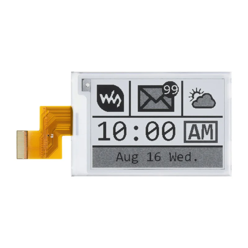 Waveshare อินเทอร์เฟซ2.7นิ้ว E-Ink สำหรับหน้าจอสีดำ/ขาว, E-Paper รองรับ Raspberry PI/arduino. STM32ขนาด264x176นิ้ว