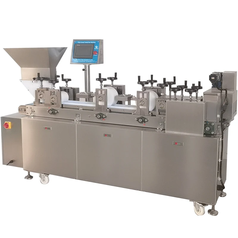 Papa automatic P320 Oatmeal Cereal Granola Bar Making Cutting Machine Production Line