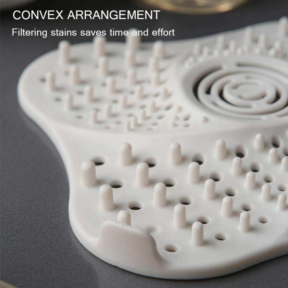 Bathroom Shower Hair Filter Stopper Anti-blocking Hair Catcher Strainer Sewer Floor Drain Cover Kitchen Sink Deodorant