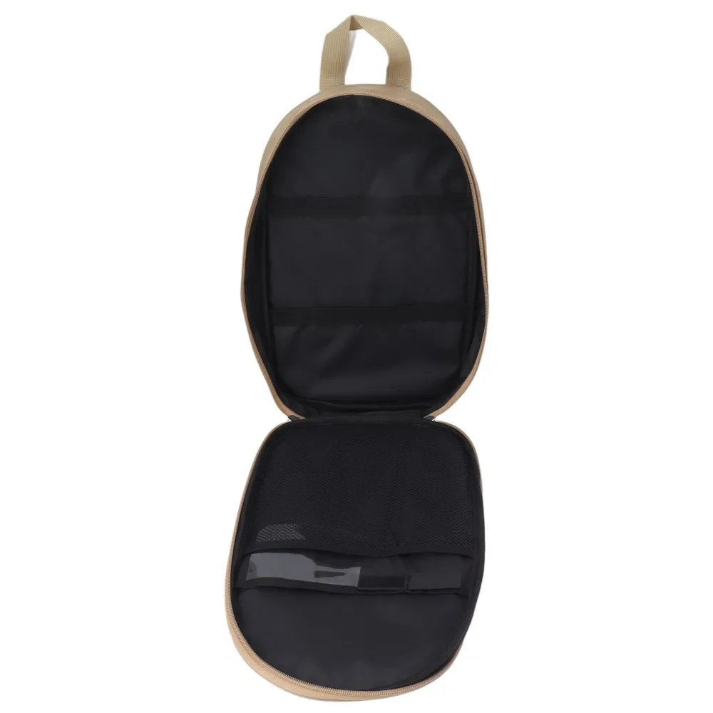 Thick Fabric Storage Bag Reinforced Hand Strap Foldable Utensil Organizer Internal Divided Pockets Waterproof Travel Bag
