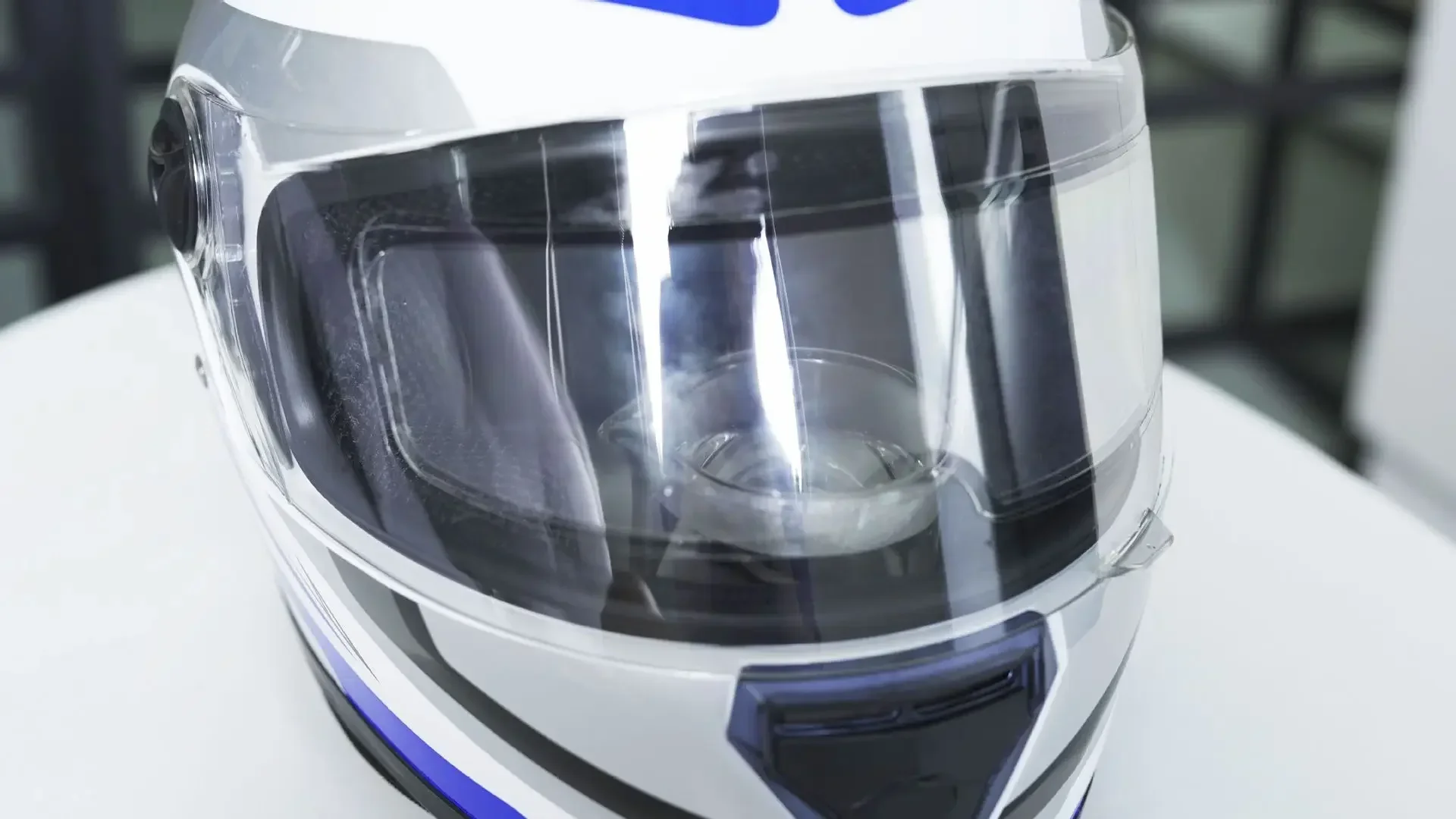 1/4 stücke Motorrad Helm Transparent Anti-fog-Regen Film High-definition-Helm Objektiv Langlebig Nano-beschichtung Aufkleber teile – Detail 22