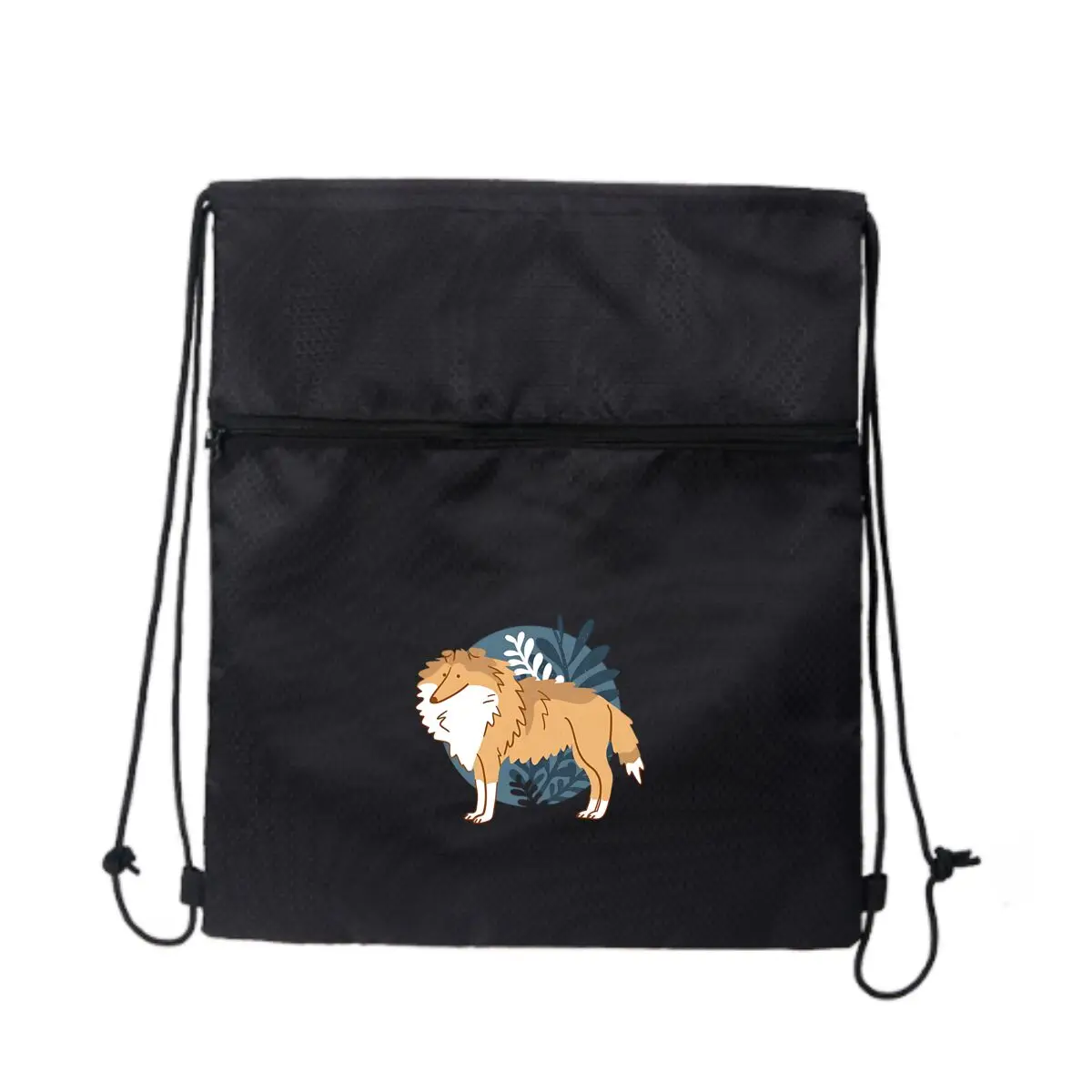 

Разноцветный рюкзак на шнурке Collie Dog, объемный рюкзак на шнурке, сумки на шнурке