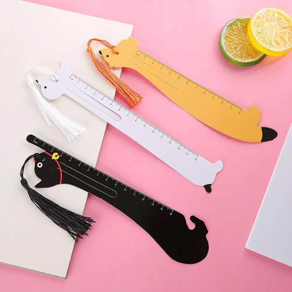 15cm Scale Ruler Teacher Gift Student Stationery Book Page Marker Straight Ruler Bookmark Reading Bookmark Book Paginator