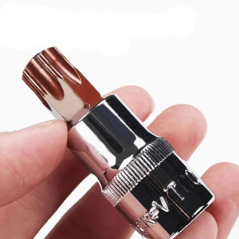 

5 шт., набор метрических насадок Torx с приводом 1/4 дюйма T15 T20 T25 T30 T40