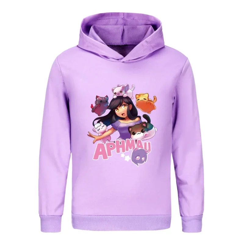 APHMAU 까마귀 스웨터 봄 가을 어린이 유아 유아 의류 생일 선물 후드 스웨터 Sportwear