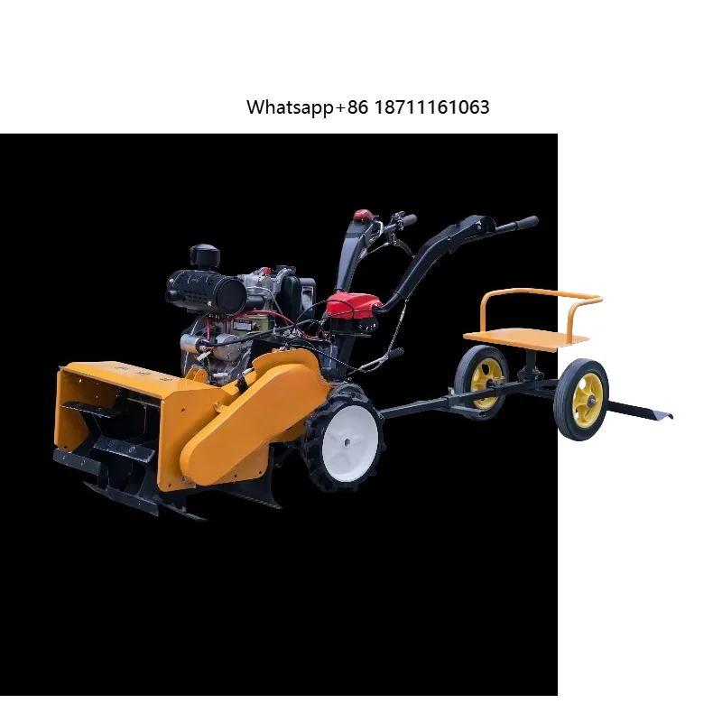 Small Yard Weeder Grass Trimmer Rotary Tiller Multifunctional Weeding Machine for Lawn Care Weed Removal