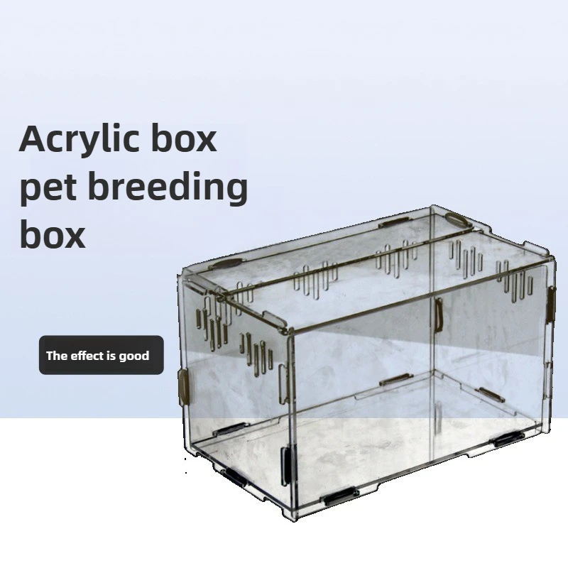 

Nomo Pet Keeping Box Reptile Acrylic Combination Keeping Box Spider Scorpion Snake Transparent Assembled Reptile