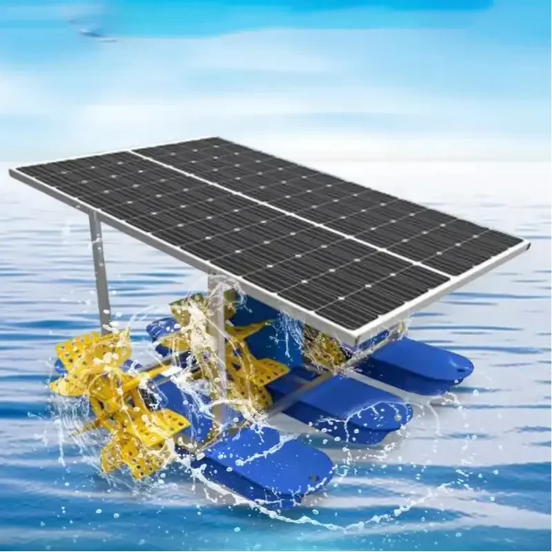 custom for 1.1kw 1.5HP Paddle Wheel Aerator Pump High Quality Long Working Life Fish Shrimp Farm Pond Agriculture