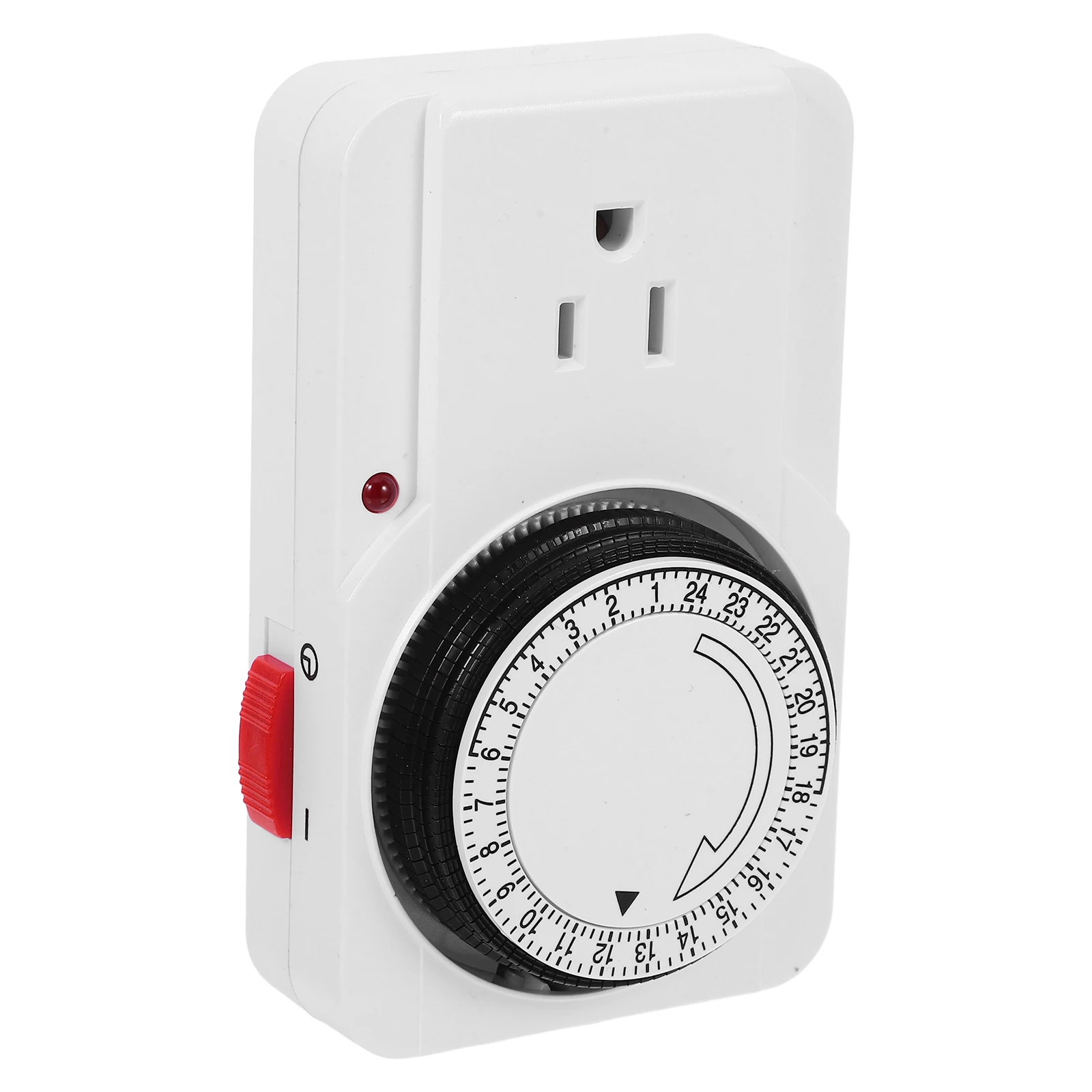 

Timer Socket Controller Electric Timers Adjustable Cycle 24Hours AC110V Pool Timers Outdoor Plug Lamp Light Outdoor Indoor