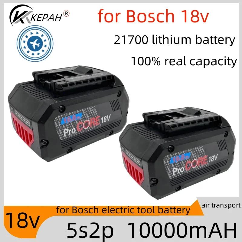 Brand new18v 10Ah  ProCORE replacement battery, for Bosch 18V cordless tools BAT609 BAT618 GBA18V 21700 high power 5C power cell