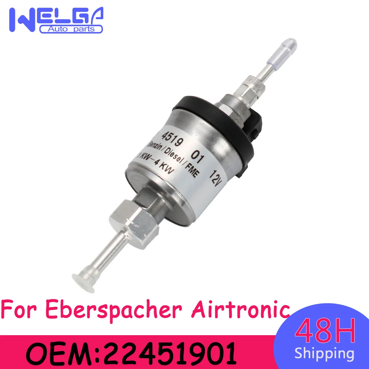 

1KW-4KW 12V Fuel Metering Pump Diesel Heater 22451901 22451910000 For Eberspacher Airtronic D2 D4