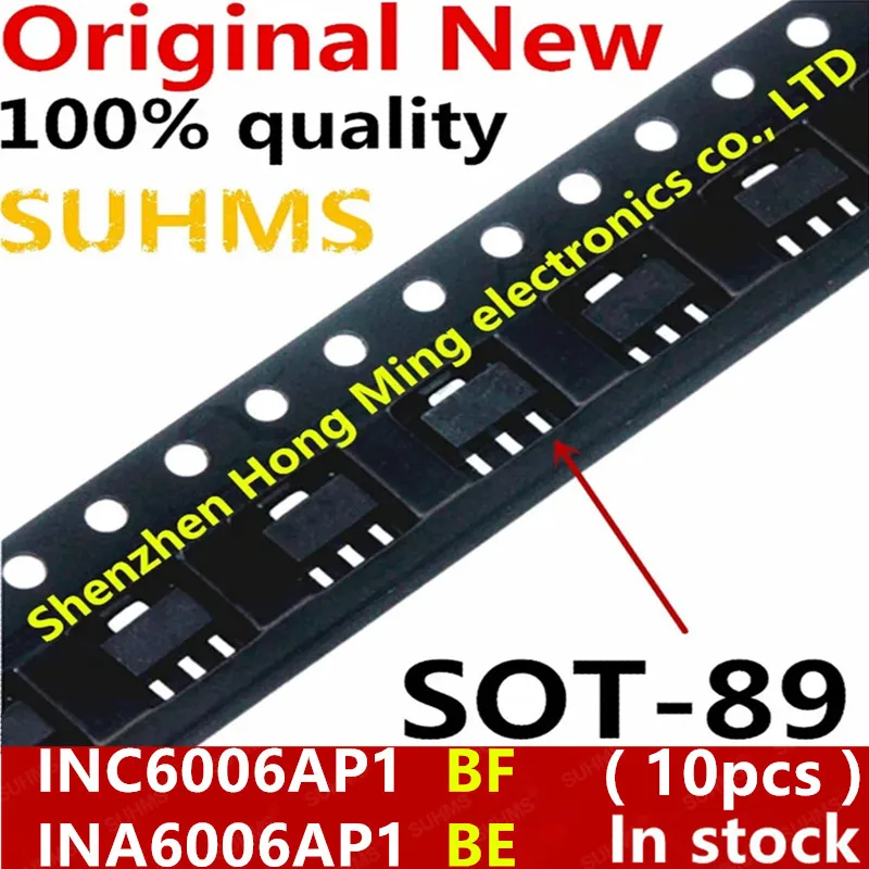 (10piece)100% New INC6006AP1 INA6006AP1 INC6006API INA6006API BF BE SOT-89 Chipset