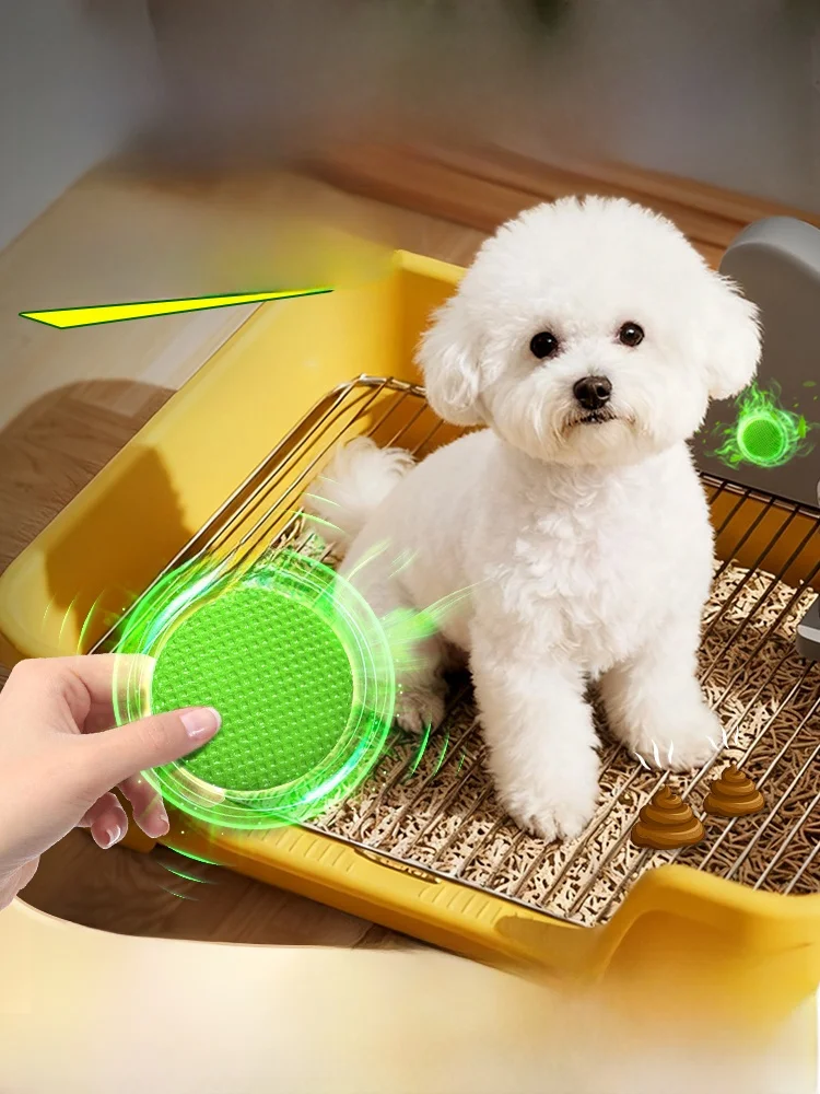 

Тренировочный коврик для приучения собак к туалету Romaran в форме медведя, нескользящий, круглый, подходит для всех пород, товары для животных, необходимые принадлежности для собак