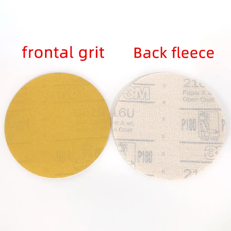 3M216U 5 Inch 125MM NO Holes 60 to 2000 Grits Hook and Loop Polyester Film Sandpaper Sanding Disc Abrasive Polishing Tools