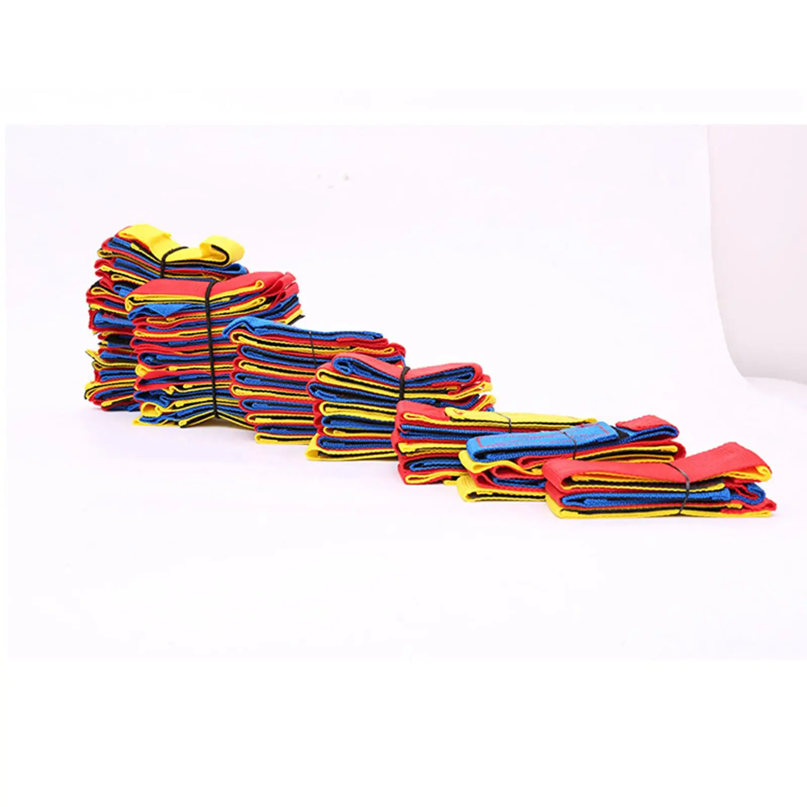 

Three-Legged Strap Toy Tool Elastic Outdoor Race Backyard Game