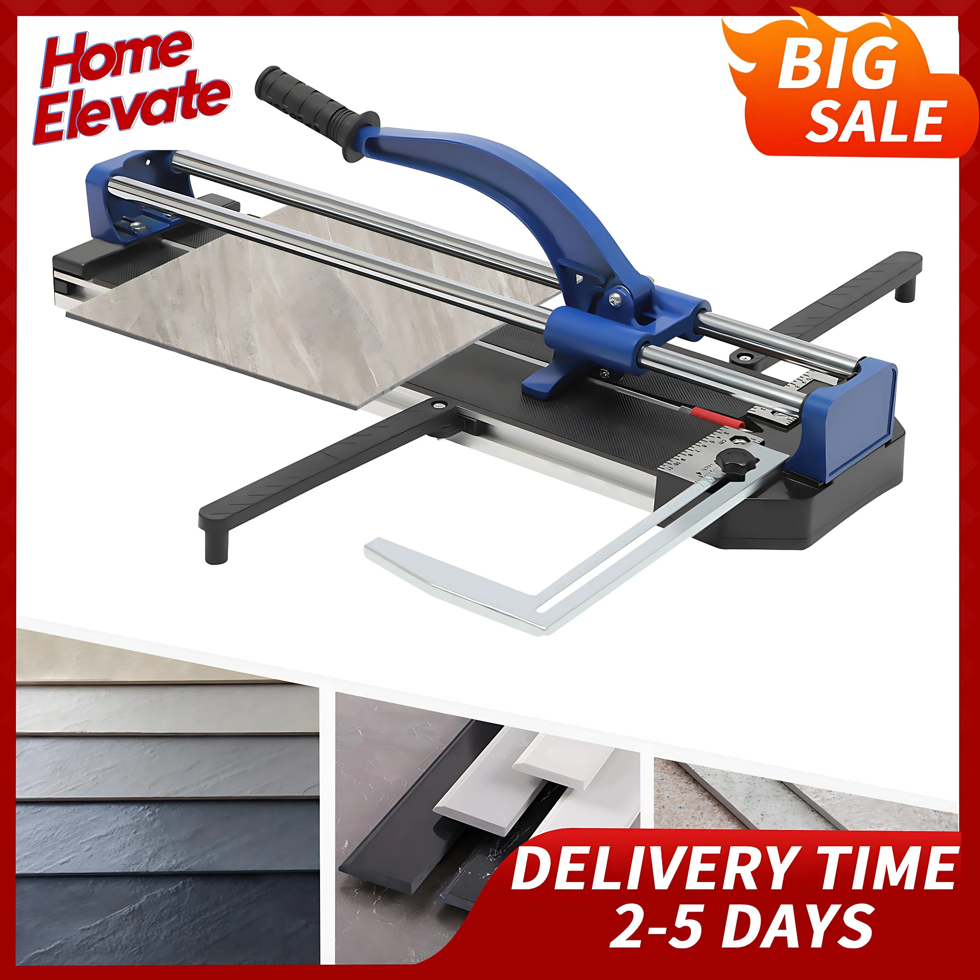 

31 Inch Manual Tile Cutter With Tungsten Alloy Wheel Infrared Positioning Porcelain Ceramic Floor Wall Tile Precision Cutting