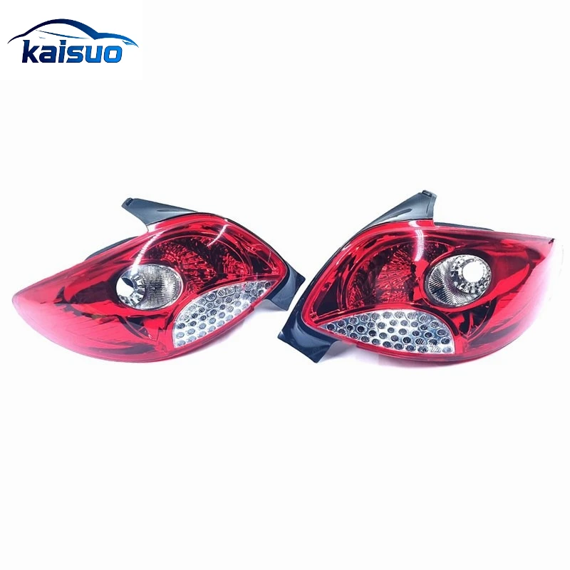 Tail lights, brake lights, rear headlights, 6350FX/6351FX, suitable for Peugeot 206 2009-2010