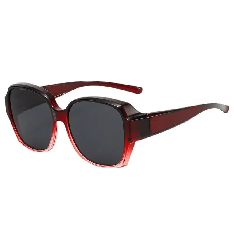 Sunglasses Myopia Glasses Cover Polarized Sunglasses Folding Fit Over Glasses Men Women UV400 Wear image 5