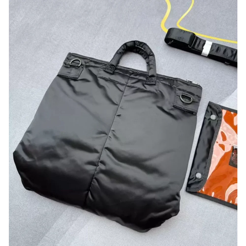 Porter Tanker Helmet Bag 40*41cm 622-19555 Large Capacity Shoulder Tote Bag Travel Handbag Sports Men Shopping Purse