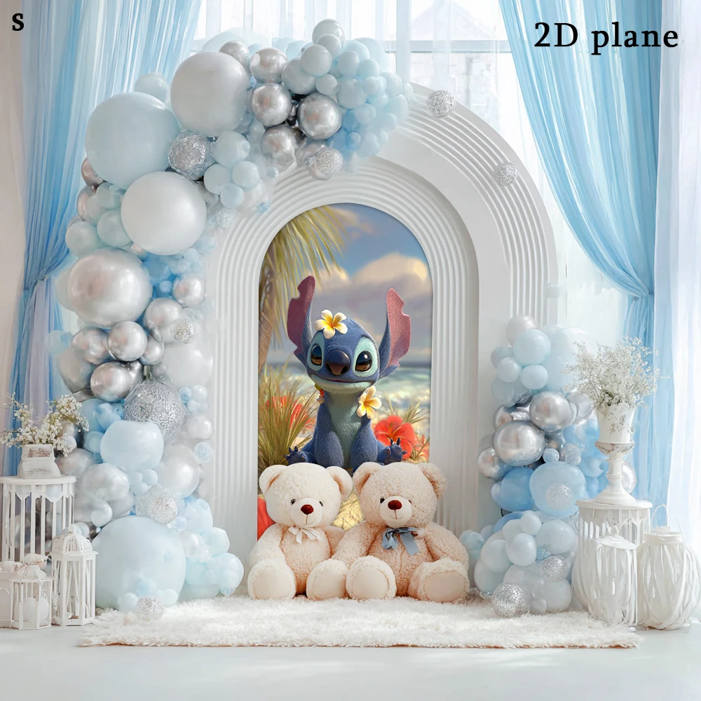 Disney Lilo & Stitch Beach Party Arch Backdrop