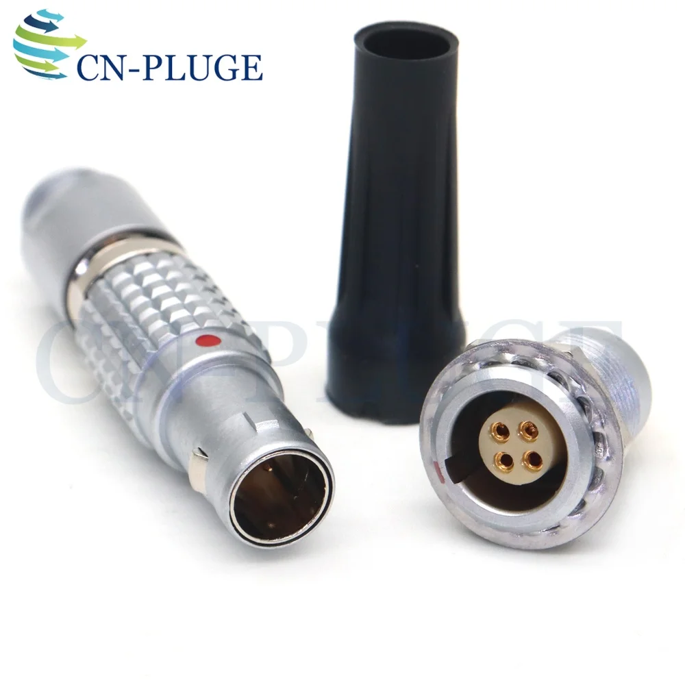 FGG/EGG 0B 304 Plug 4-Pin Metal Connector Can be Used for ARRI Camera ARRI WCU-4 LBUS Wireless Focus Line