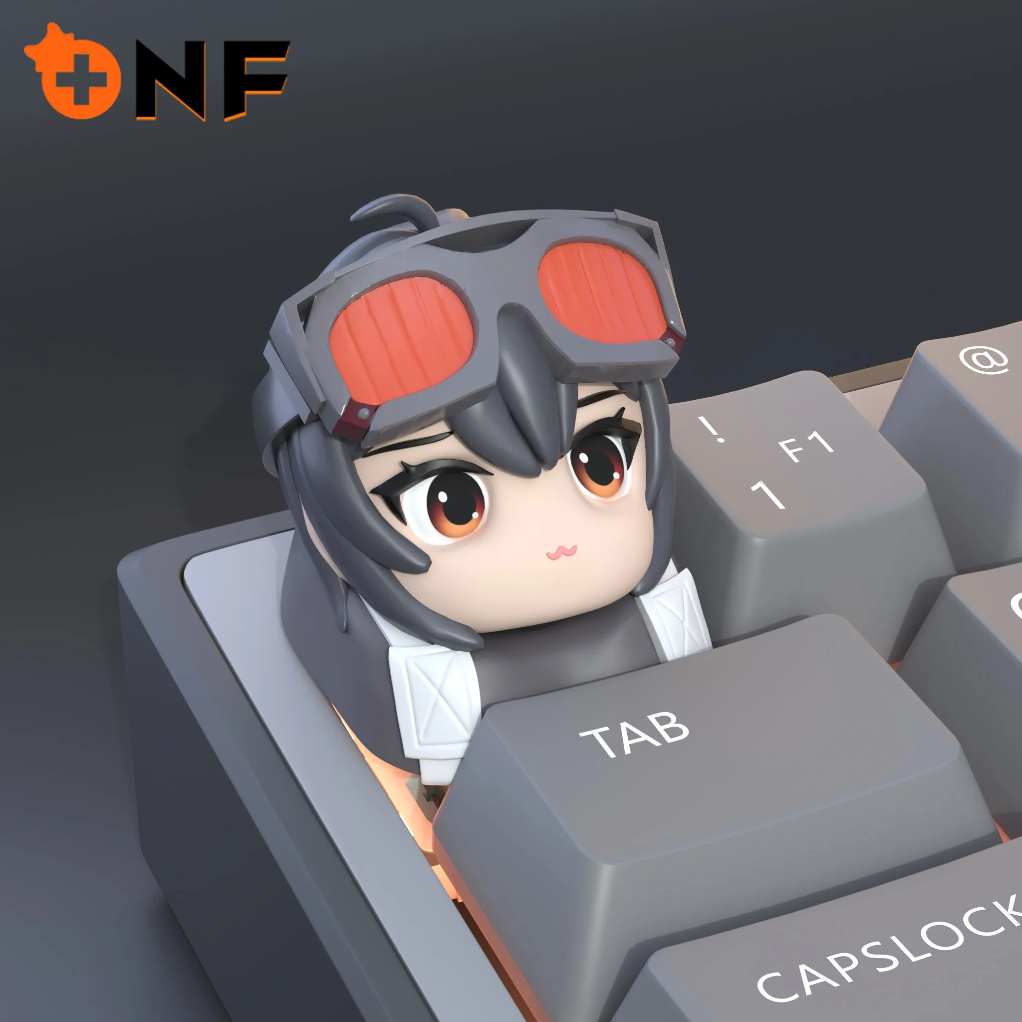 Zenless Zone Zero Keycaps Ручна робота Resin Keycap Механічна клавіатура Keycaps Персоналізовані ігрові аксесуари Kawaii