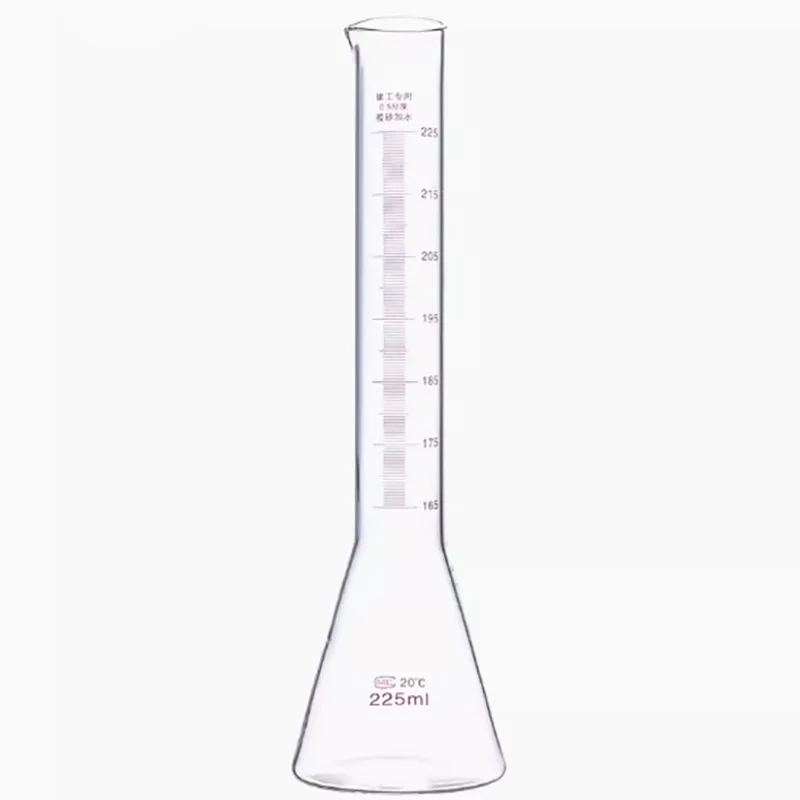 Graduating cylinder glue sand slurry water measuring device construction water bottle cement water measuring device
