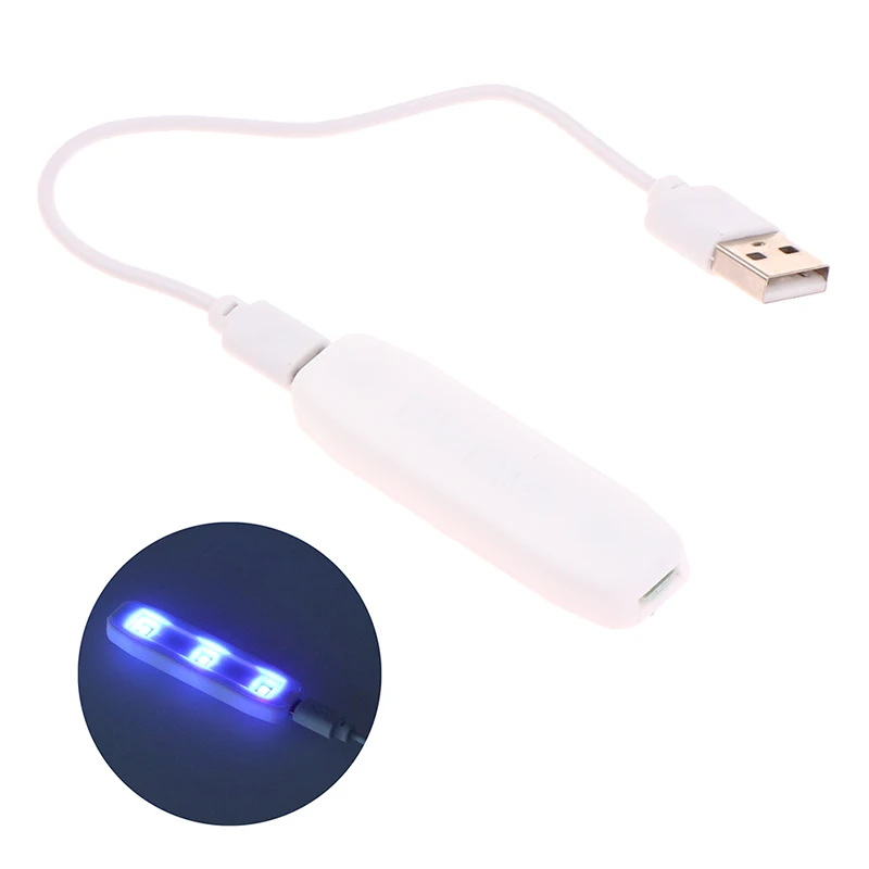 Mini Nagel trockner Maschine Micro UV LED Lampe tragbare USB Nagel Gel Härtung maschine faltbare Nagellack schnell trocknende Beleuchtung