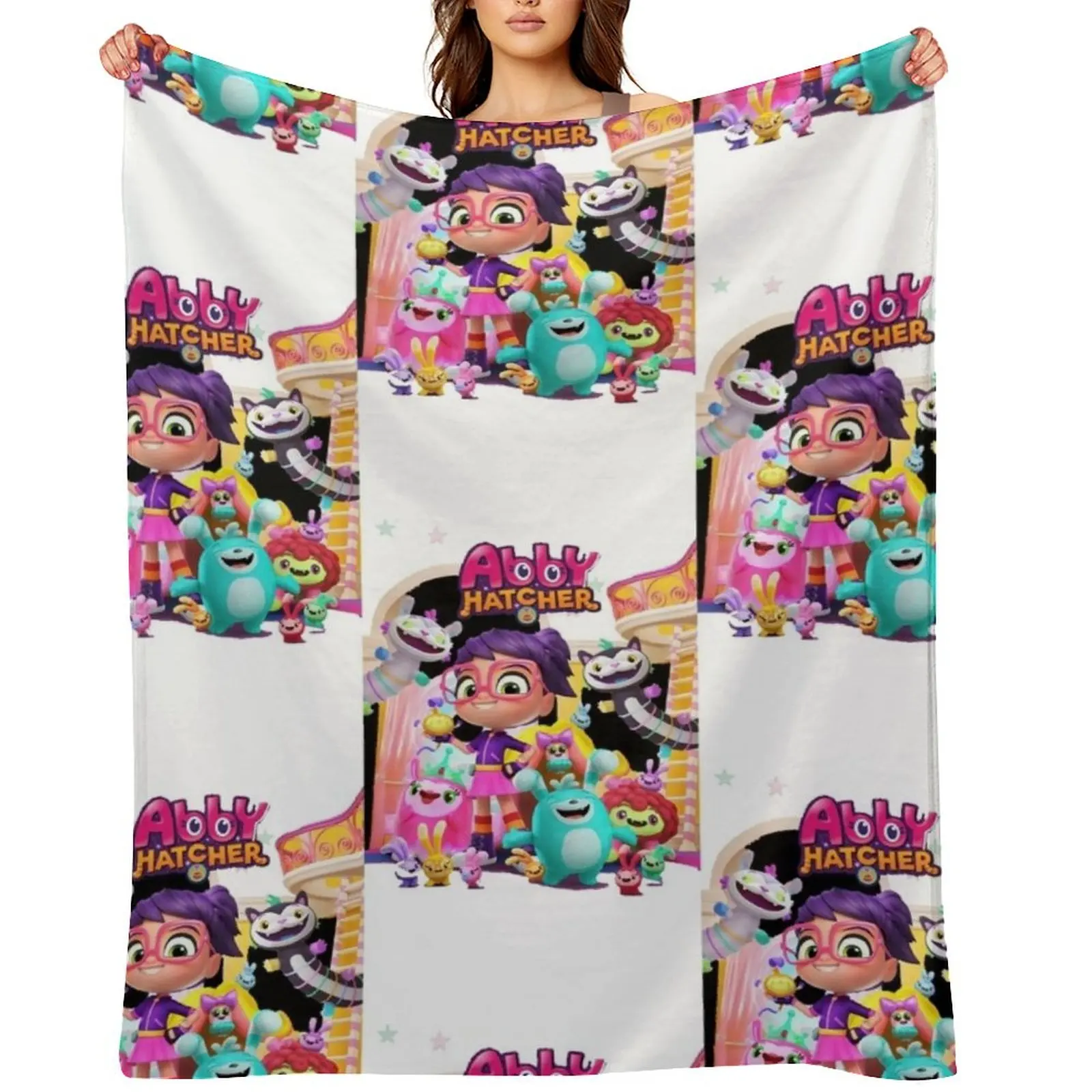 

Abby hatcher Throw Blanket Personalized Gift Bed Fashionable Cute decorative Blankets