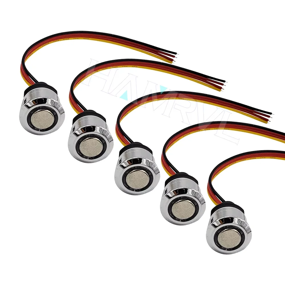1-5PCS 12V LED Dimmer Switch, Stepless Brightness Controller for LED Strip Lights, DC 5V-24V Touch Control