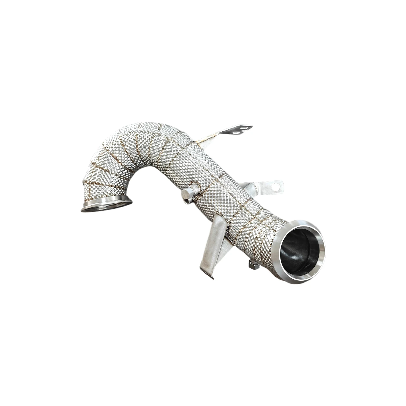 AKS Heatshield Racing Downpipe For Mercedes-Benz A45 A45S AMG W177 M139 2.0T 2019+ Downpipe