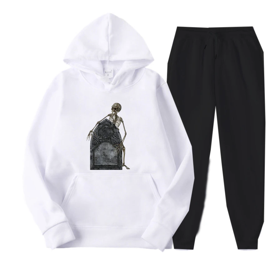 

Костюмы с принтом грибры и могилы 202, весенне-осенние мужские толстовки с капюшоном, повседневная удобная модная мужская одежда, спортивный комплект y2k