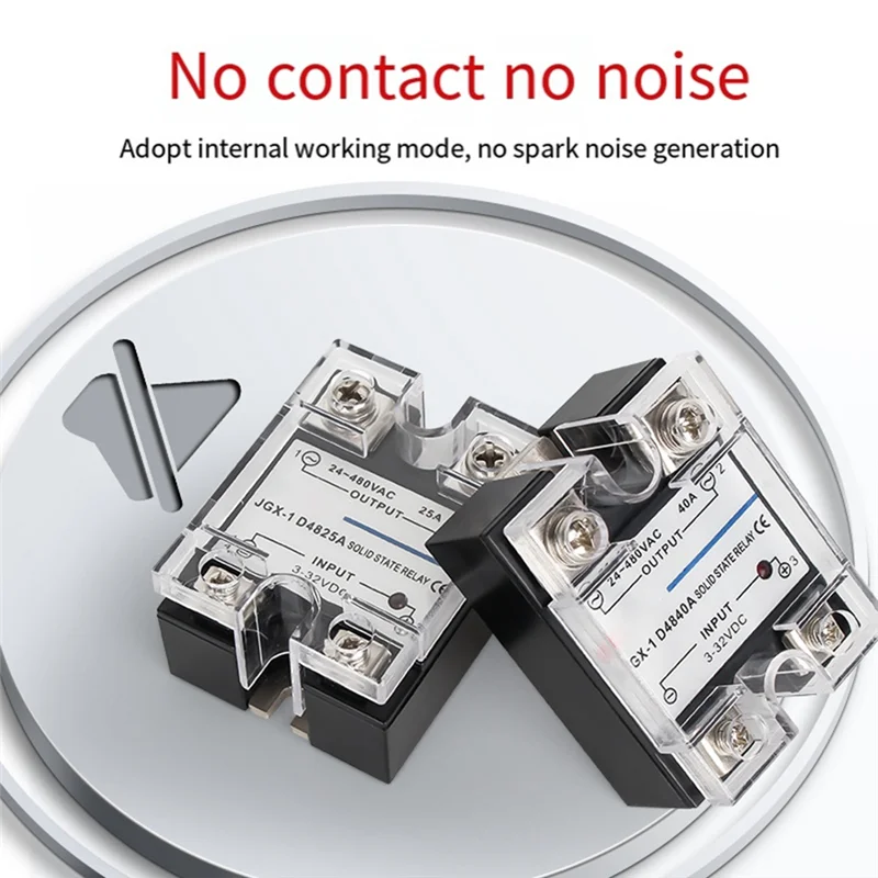 Single Phase Solid State Relay Single Phase SSR DC Control AC Solid State Relay