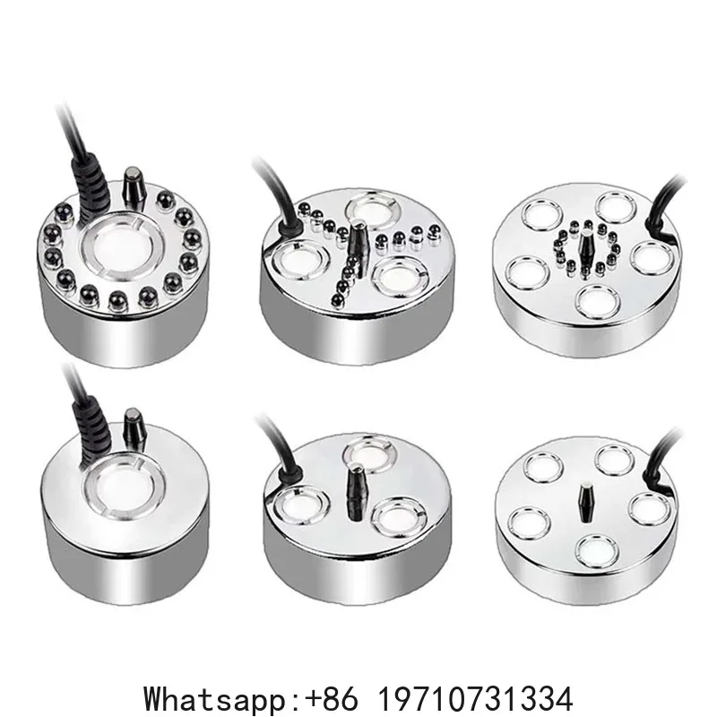 

DC24V 1/3/5 Head Ultrasonic Humidifier Mist Maker Spray Mist Maker Fog Maker Water Fountain Pond Air Nebulizer