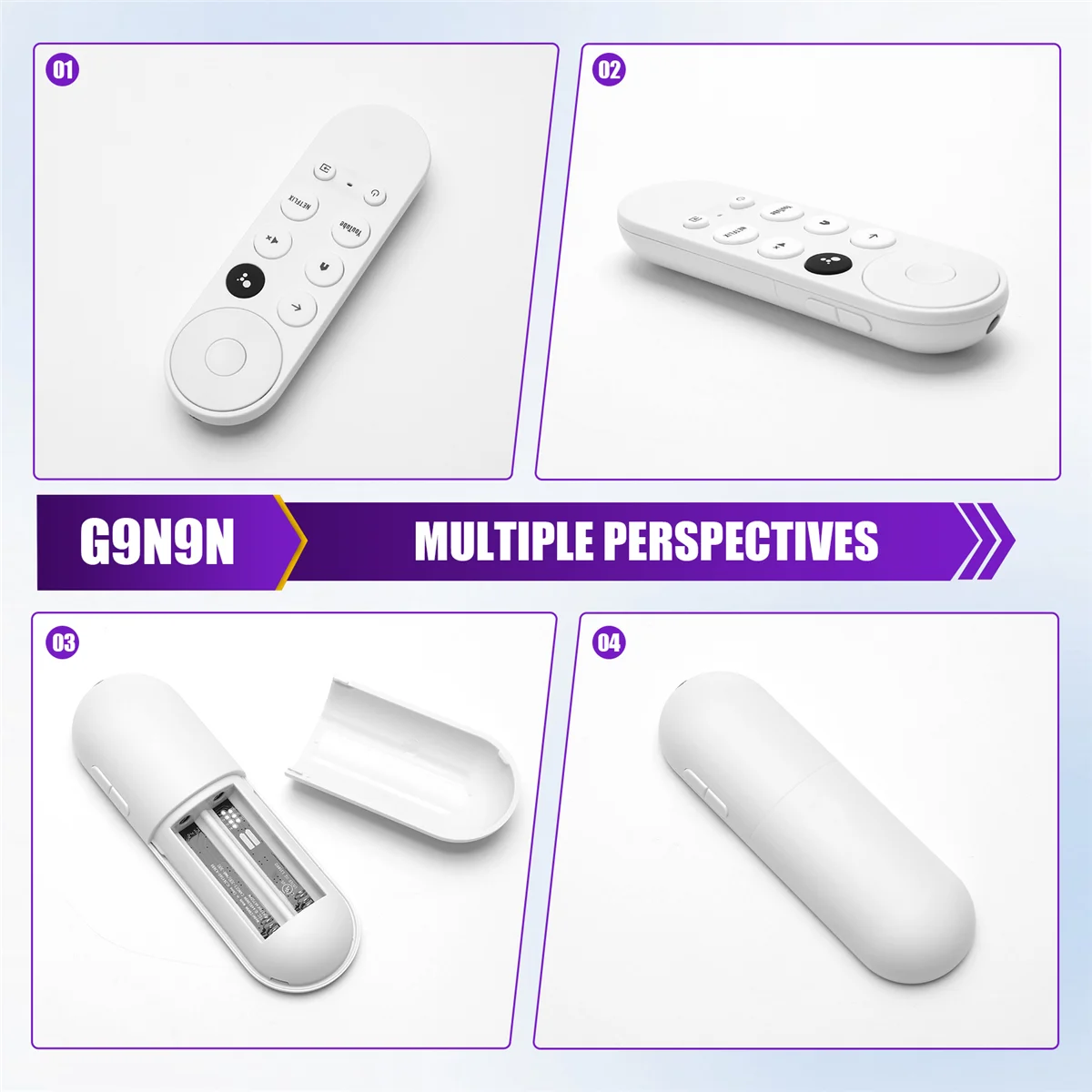 

【Последний шанс!】 Сменный голосовой Bluetooth ИК-пульт дистанционного управления G9N9N для Google TV GoogleChromecast 2020 W3JD