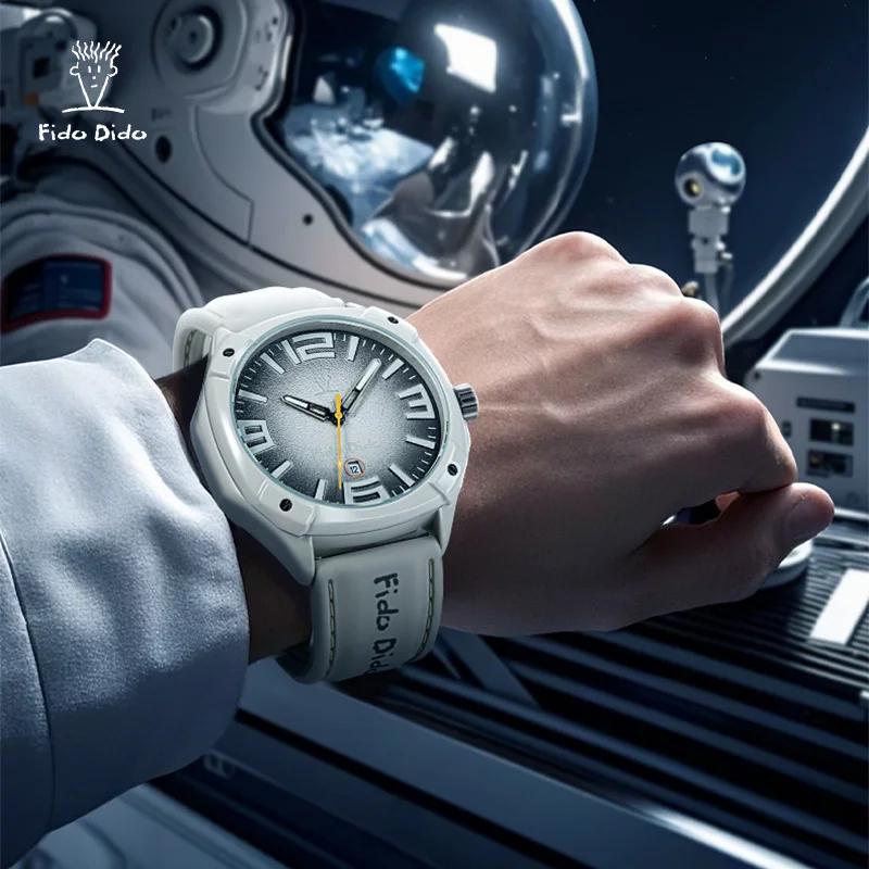 피도 다이도 커플 워치 50M 방수 - 실리콘 스트랩 레트로 | 선물 FD2371