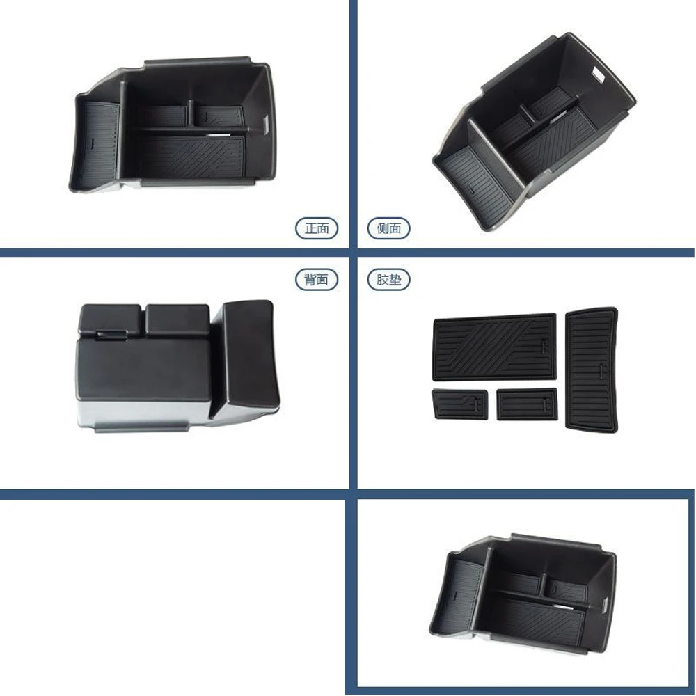 Boîte De Rangement GAFAT Console Centrale VW Tiguan 3 2024-2026 - Pour Écran 15" Discover Pro Max - Organiseur Antidérapant