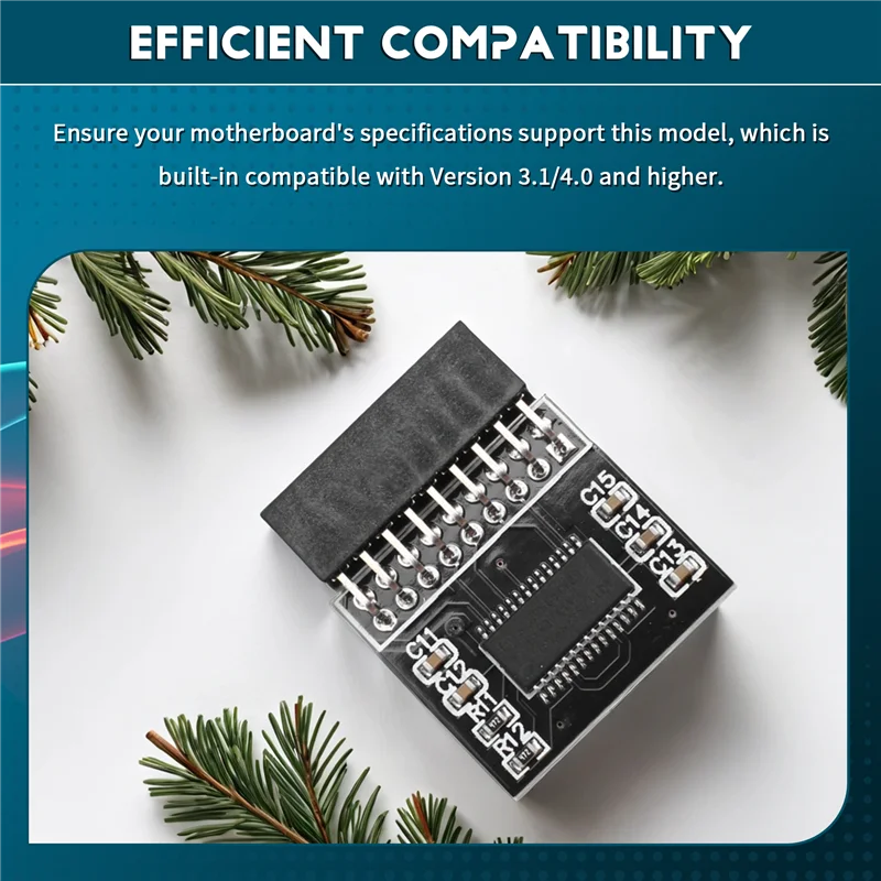 

Superb TPM2.0 Security Module For As.Rock LPC 18 Pin Motherboards TPM Module For Asrock Rack