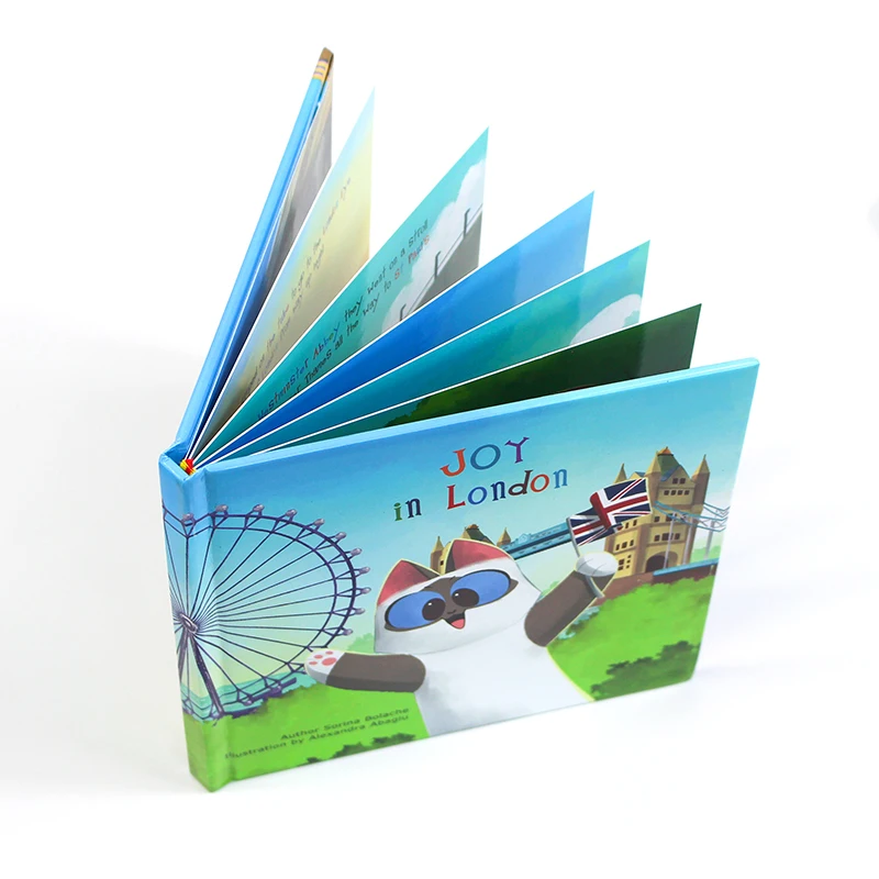 Print On Demand Hardcover Children Book High Quality Board Book Small MOQ Customized Printing Factory Price