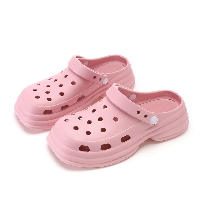 New Non-Slip Summer Women Garden Shoes Fashion Slipper Sandals Thick Bottom Wear-Resistant Size 35-40